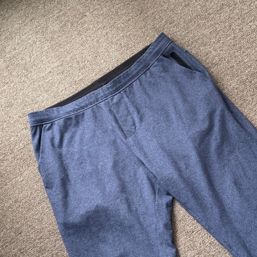 Public Rec All Day Every Day Jogger Pants Blue Heather Mens 42/32 Stretch